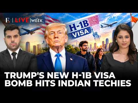Trump Targets IT Giants, Tightens H-1B Visa Screws: Indian Techies In Trouble? | Firstpost Live