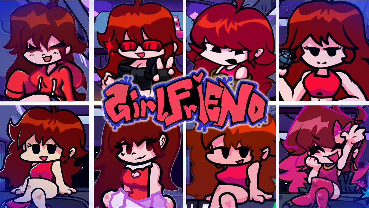 Different versions and skins of GF sing Electroman Adventures || GF Appreciation 4