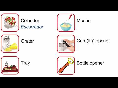 Curso de inglês passo a passo - Aula 172 - Kitchenware part 1