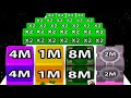 Jelly Merge Run Match vs Numbers Ball Blend Challenge - All Level Gameplay (Freepya, New Update)