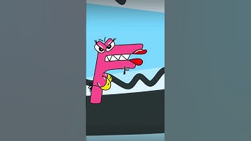 Alphabet Lore - F - All Versions. Infinity Zoom #alphabetlore  #animation