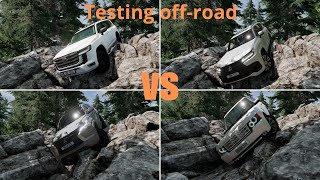 Testing OFF-ROAD patency on rocks!!!