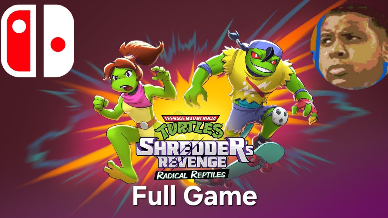 BigJayGamerCity is live in Tmnt Shredder's Revenge Radical Reptiles DLC