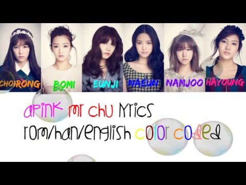 Apink - Mr Chu Color Coded (Original Version) Lyrics