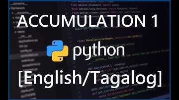 Python Programming for Beginners - 18 For Loop Accumulation 1 [English/Tagalog]