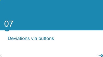 BPM course: 3. Advanced Automation | Deviations via buttons 3.06 07
