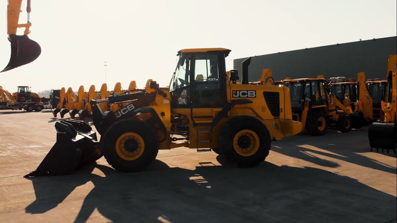 Conheça as pás carregadeiras JCB 426ZX, 427ZX e 437ZX. - YouTube
