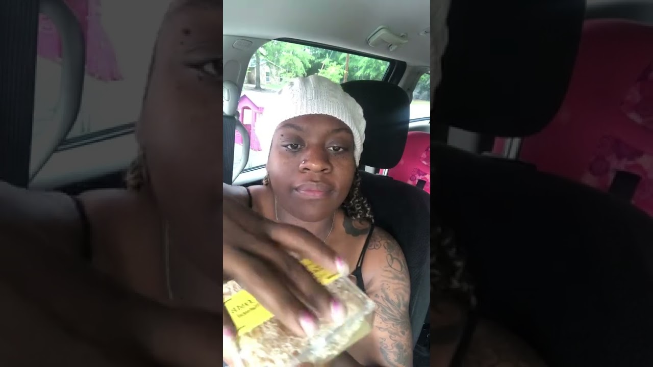 Trying raw honeycomb for the 1st time! Whew! 