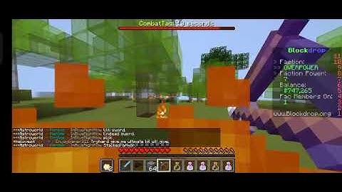Sakshamm vs bow god the one and only Noamix | minecraft blockdrop faction