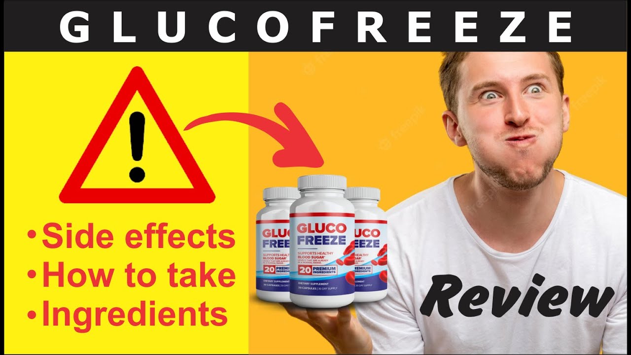 GLUCOFREEZE Review ⚠ ALERT⚠  GLUCOFREEZE Powerful Blood Sugar Support  | Supplement Side Effects