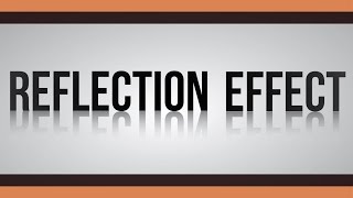 Reflection Effect - Illustrator Tutorial [for Beginners]