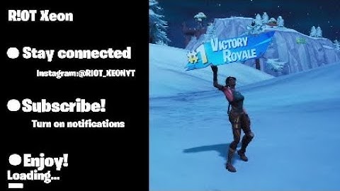 My new fortnite loading screen intro!!