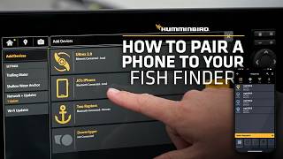 كيفية ربط هاتفك بجهاز كشف الأسماك من Humminbird | طرازات XPLORE و APEX و SOLIX G3 screenshot 4