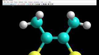 Tutorial HyperChem Senyawa Cis dan Trans 2,3- dibromo-2-butenab
