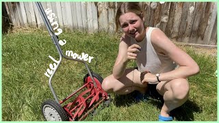 How to Use a Reel Mower | Sharpen, Lube & Adjust