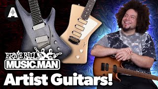 Let's Try Music Man Artist Guitars & Rabea's New Guitar!
