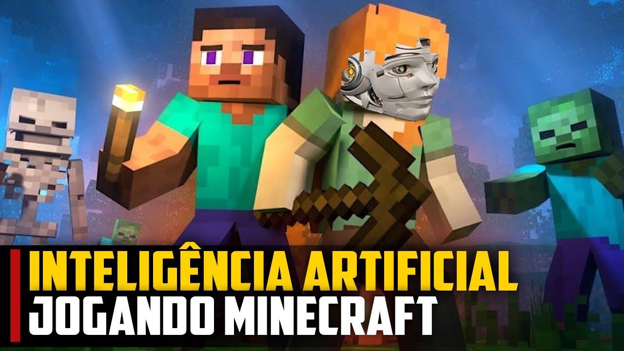 IA aprende a jogar Minecraft assistindo a 70 mil horas de vídeos no