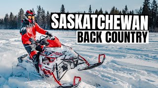 Snowmobiling the Saskatchewan Back Country!
