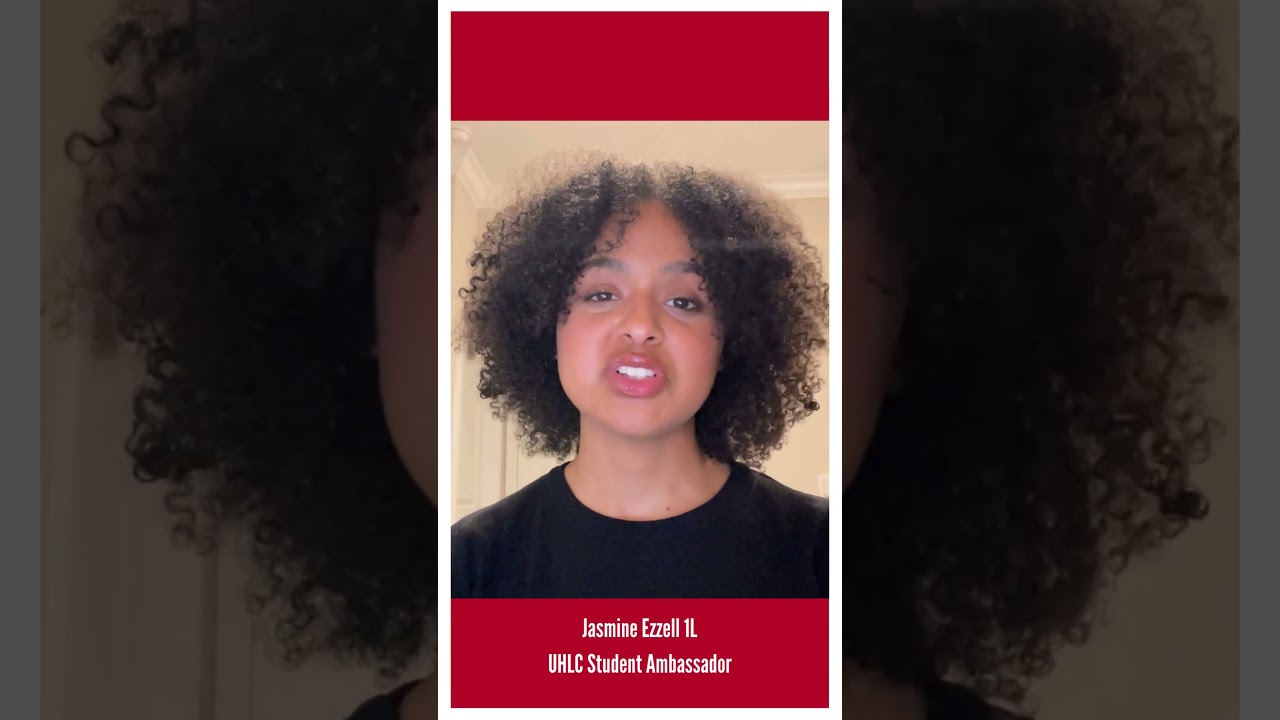 Meet Jasmine Ezzell, 1L UHLC Student Ambassador and proud Double Coog!