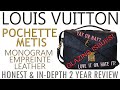 Louis Vuitton Pochette Metis Empreinte Leather | Honest & In-Depth 2 Year Review | Wear & Tear