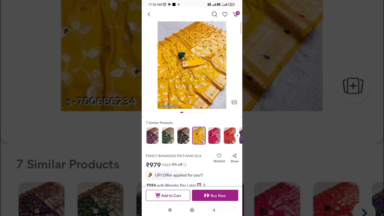 #sarees #meesho# trending# shorts# online #@jai bhavani fashion haul
