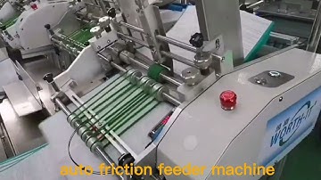thin paper instructions auto friction feeder | medical instructions paging machine