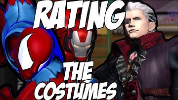 RATING THE COSTUMES (Ultimate Marvel Vs Capcom 3)