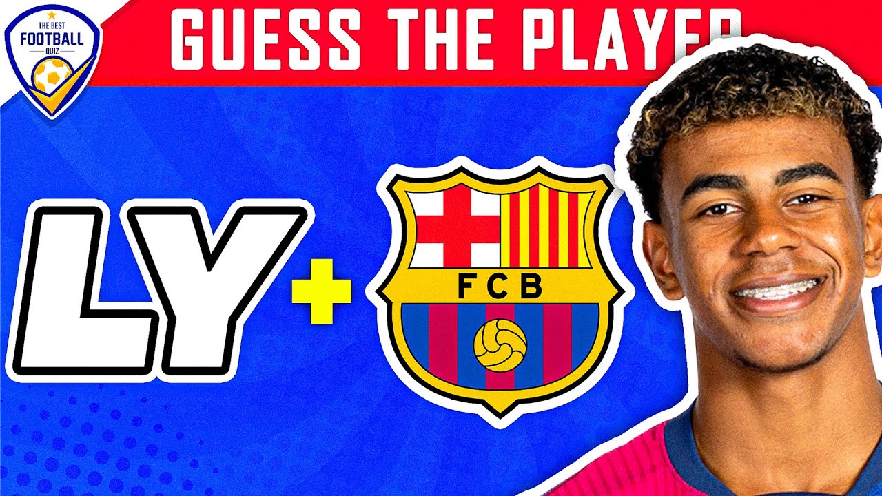 GUESS THE PLAYER BY INITIALS + CLUB LOGO | FOOTBALL QUIZ 2024 - YouTube