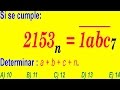 CAMBIO DE SISTEMAS DE NUMERACIÓN - PROBLEMA RESUELTO - ADMISIÓN A LA UNIVERSIDAD - ARITMÉTICA