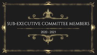 Ieee Student Branch Gitam Sub-Executive Committee 2020-21