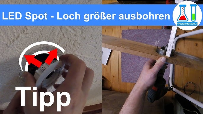  Abstandshalter für Einbaustrahler SpotClip-IV-Slim-BK