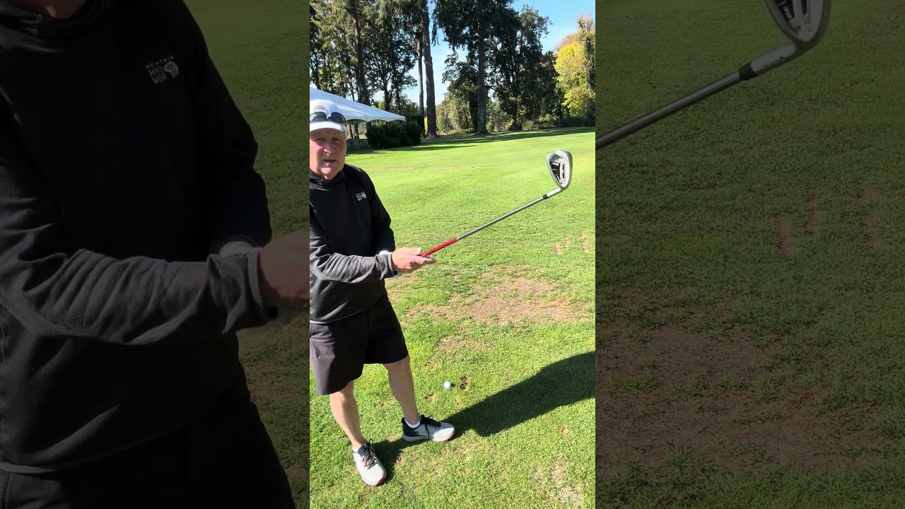 Ball striking - clear the left hip in unison