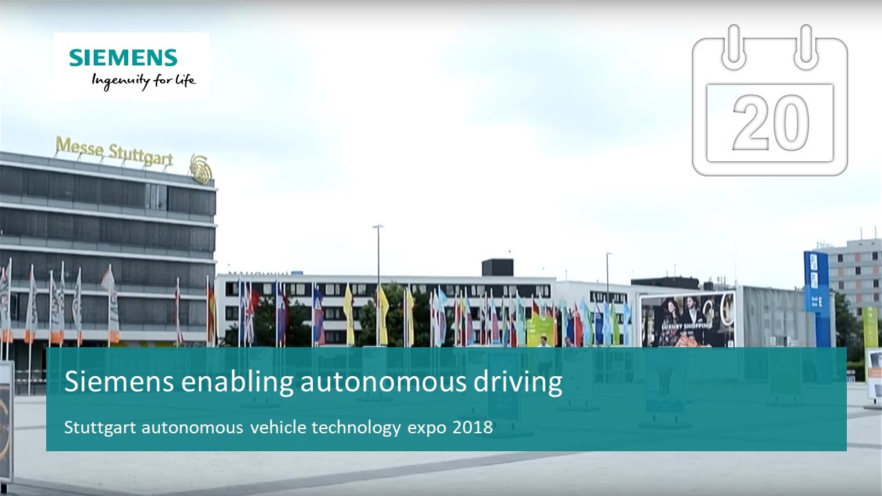 digital twin market [Simcenter Portfolio] Stuttgart Autonomous Vehicle Technology Expo 2018