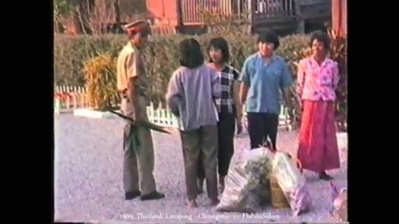 1989 Thailand   By Train, From Bangkok, To Chiangmai, Via Lampang, by HabariSalam