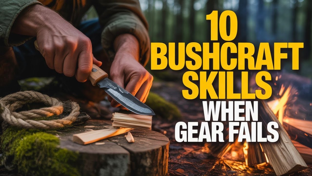 10 Best Bushcraft Skills That Still Work When Modern Gear Fails - YouTube