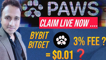 PAWS CLAIM LIVE NOW ON BYBIT & BITGET | HOW TO CLAIM PAWS STEP BY STEP CLAIM GUIDE | PAWS LISTING |
