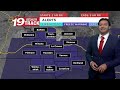 A cold Friday morning with a few more clouds and chances of rain this weekend