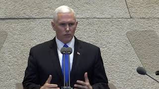 VP Pence's remarks at the Israeli Knesset