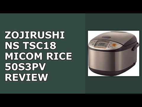 Zojirushi NS-TSC18 Micom Rice Cooker and Warmer – 1.8 Liters