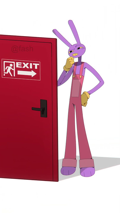 TADC characters in real life - EXIT meme (The Amazing Digital Circus Animation)