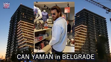 Can Yaman, the most famous Turkish actor, is visiting Serbia and Belgrade