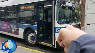 Transit Fanning #23 Onboarding ride of the Q19(with announcement technology)
