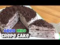 OREO MILO CREPE CAKE | Kue  Tanpa Oven