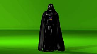 flagged as controversial by youtube- vader standing-  star wars greenscreen