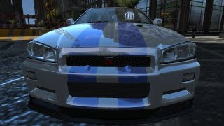 Gta Iv Nissan Skyline Gt R R34 Crash Testing