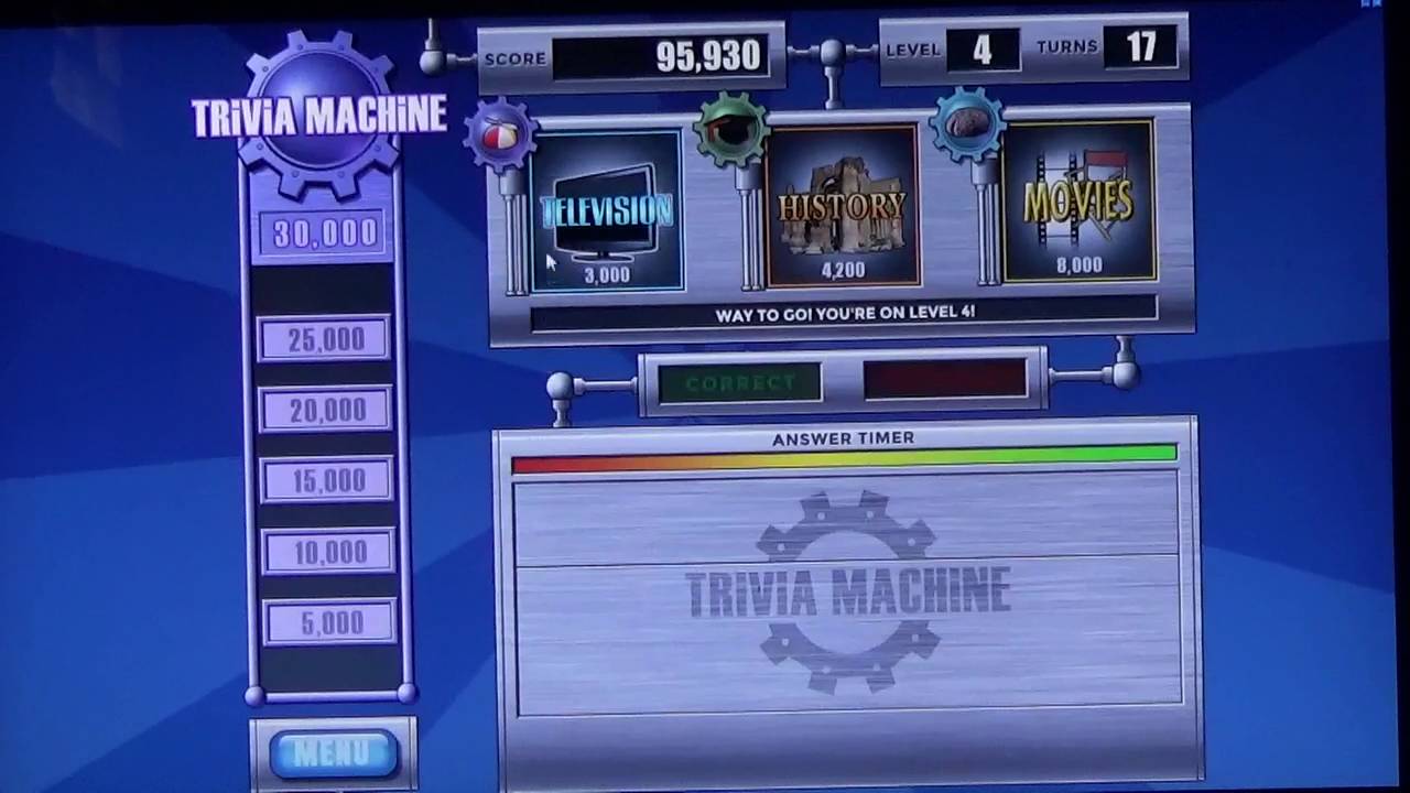 Trivia Machine Reloaded Aired 8/21/2016 YouTube