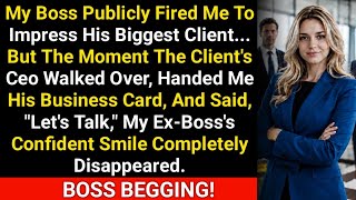 Fired For Refusing Free Work The Client's CEO Hired Me & Destroyed My Boss