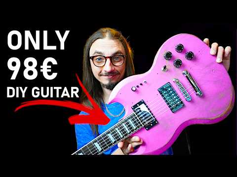 DIY SG Style Guitar for 98€... Is it Any good? I added some cool onboard effects to it.