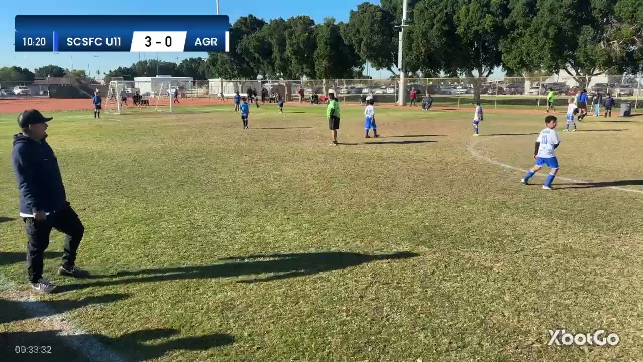 SCSFC U11 BLUE VS AGRANUATS 2ND HALF YUMA 6v6 2026 