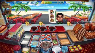 Cooking Fever: Thai Food Stall: Level 40: Three Stars screenshot 1